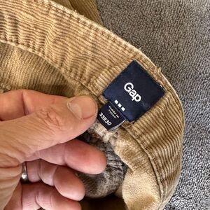 GAP Men's Brown Corduroy Pants